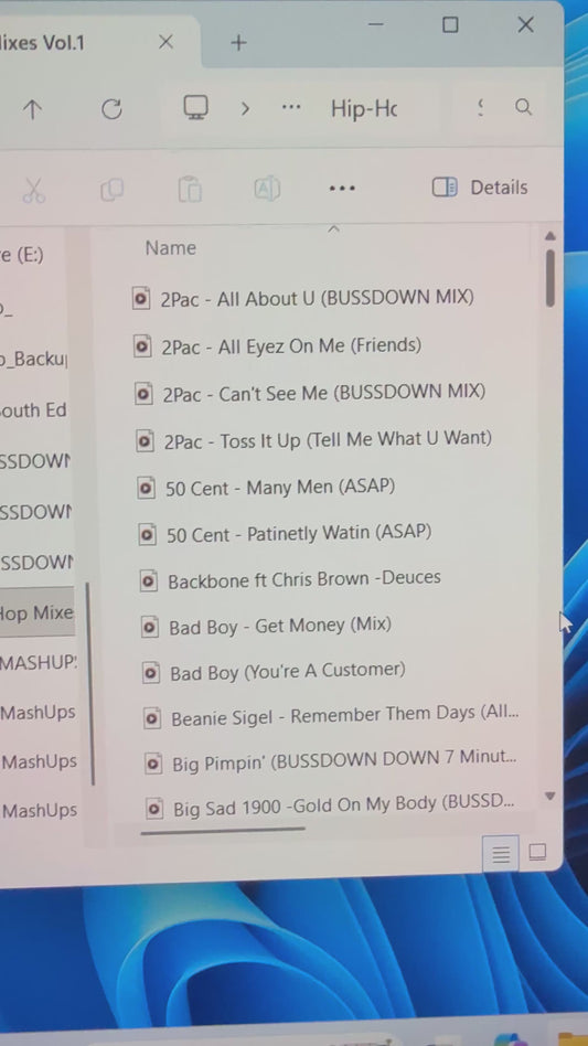 Hip-Hop MashUps Vol.1 Over 100 Songs